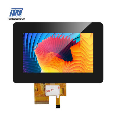 Esposizione dell'interfaccia 280nits TFT LCD di RGB con risoluzione a 4,3 pollici 480x272 di PCT