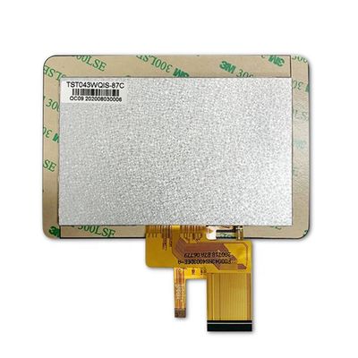 schermo del modulo di 480x272 4.3inch TFT LCD con PCT, 12 in punto, ST7282, esposizione di RGB-24bit TN