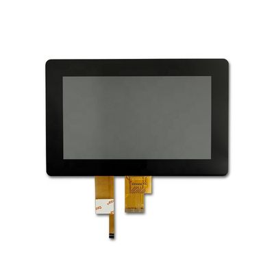 esposizione del touch screen di 800nits TFT LCD, schermo attivabile al tatto capacitivo LVDS di 7.0inch Tft
