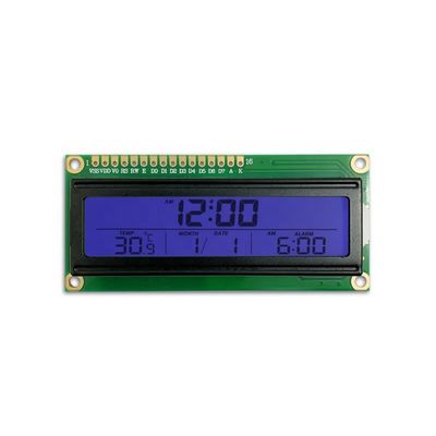 Driver LCD dei punti ST7066U-0R dei moduli 16x2 del carattere di 1/5BIAS STN