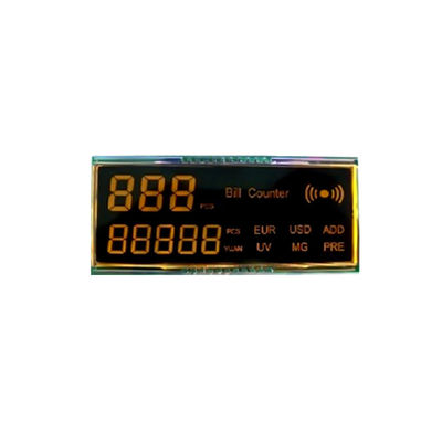 ODM Dispositivo LCD personalizzato a sette segmenti Monocromo per pistola a temperatura