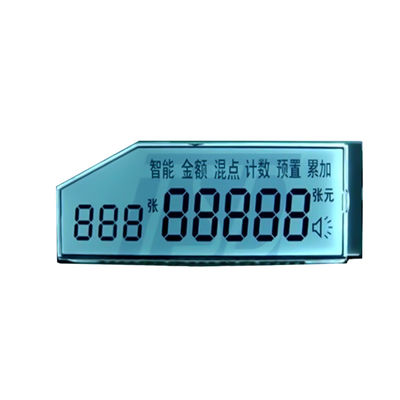 ODM Dispositivo LCD personalizzato a sette segmenti Monocromo per pistola a temperatura