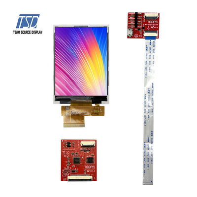 Modulo LCD a 3,2 pollici 300nits TN Transmissive di 240x320 ST7789V IC UART