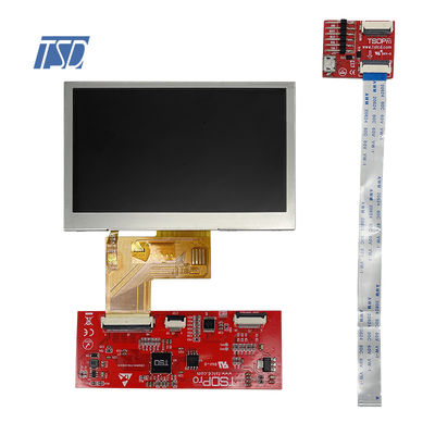 Display touch resistivo da 4,3' Smart LCD Module 480x320 con interfaccia UART
