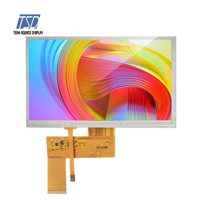 Display LCD TFT con interfaccia RGB da 7 pollici con risoluzione 800x480 e touch panel resistivo