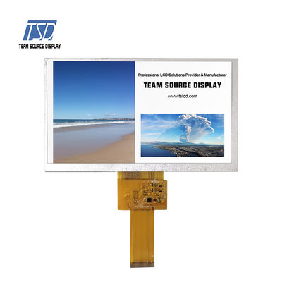 Pidocchi a 7 pollici su ordinazione 800x480 PN TST070MIWN-10 del modulo 1000 dell'esposizione di DST PCT TFT LCD