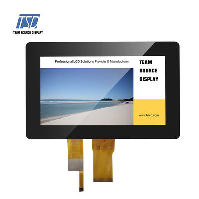 Modulo a 7 pollici dell'esposizione di DST 1024x600 TFT LCD con il tocco capacitivo PN TST070WSBE-114C
