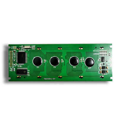 punti monocromatici del driver 240x64 del modulo LCD T6963C della PANNOCCHIA di osservazione 6H