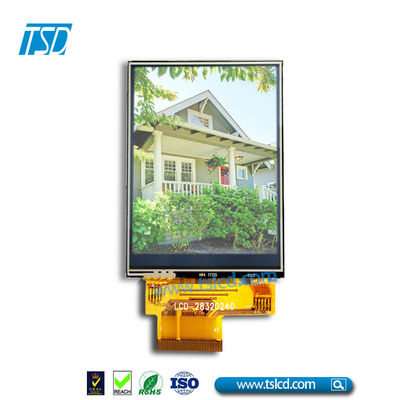 visualizzazione LCD a 2,8 pollici 280cd/m2 240x320 con l'interfaccia di MCU
