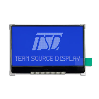Modulo LCD monocromatico della visualizzazione di 128x64 FSTN Transflective del grafico positivo su ordinazione del DENTE