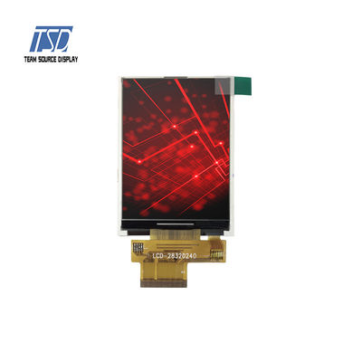240x320 esposizione a 2,8 pollici dell'interfaccia ILI9341V IC TFT LCD di risoluzione 280nits MCU