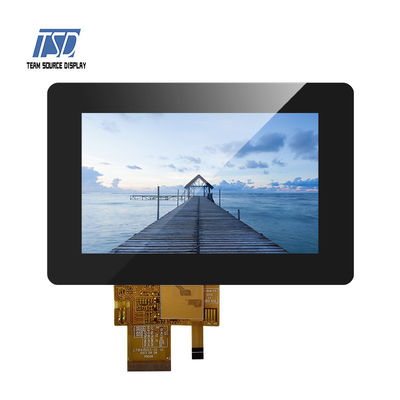 Esposizione a 5 pollici 800x480 di ILI5480 IC 500nits TFT LCD con lo schermo di TFT LCD dell'interfaccia di TTL