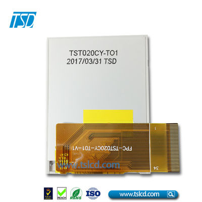 2&quot; modulo resistente dell'esposizione dell'interfaccia del touch screen MCU di TFT LCD di colore di TN di risoluzione a 2 pollici 176xRGBx220