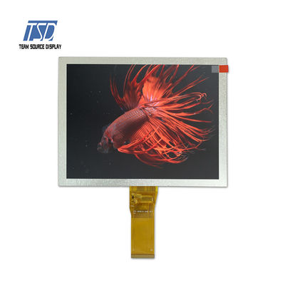 interfaccia 380nits 8&quot; di 800x600 RGB esposizione di TN TFT LCD con HX8264D02 HX8696A01 IC
