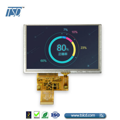 5&quot; 800xRGBx480 risoluzione a 5 pollici SPI collega il modulo dell'esposizione di IPS TFT LCD