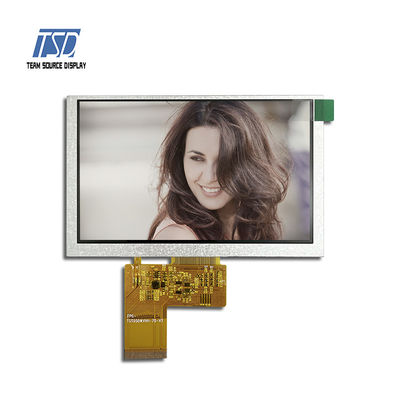 Il RGB collega 800xRGBx480 5&quot; modulo dell'esposizione di IPS TFT LCD